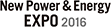 New Power & Energy EXPO 2016